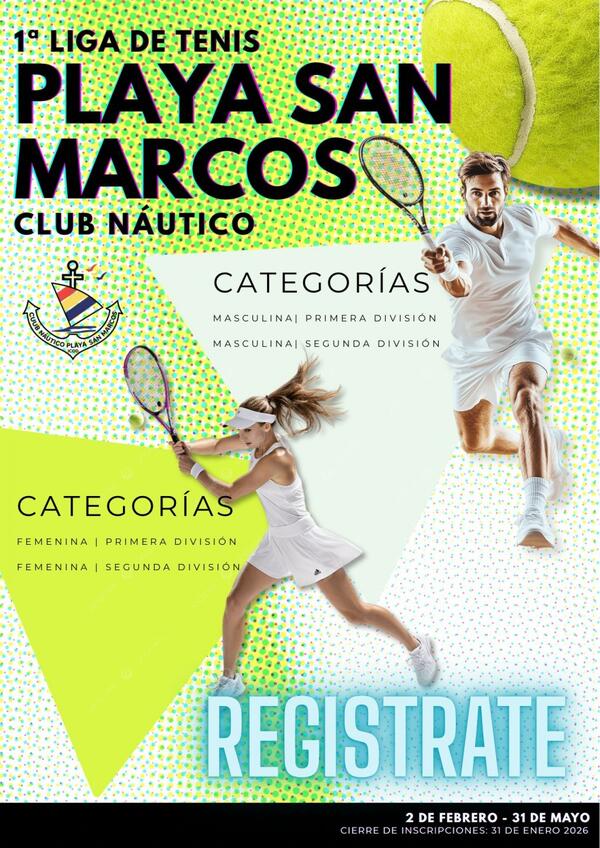 1ª Liga Social de Tenis 