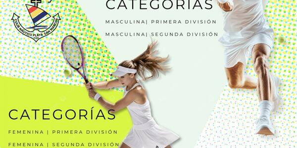 1ª Liga Social de Tenis 