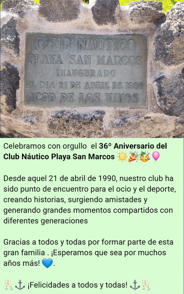 Aniversario 