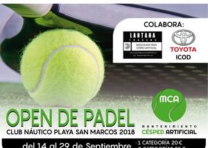 Open de Padel Club Náutico Playa San Marcos