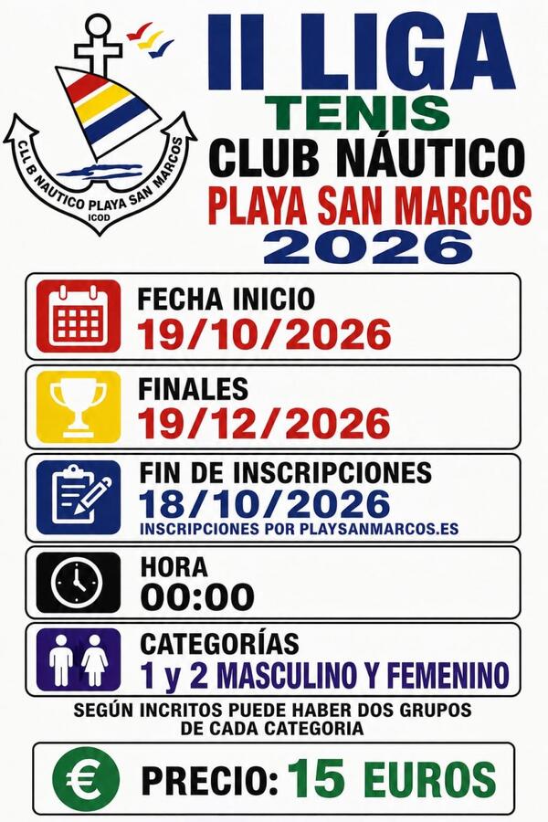 II Liga de Tenis